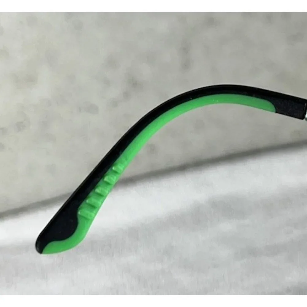 Marvel KIDS Hulk Superhero Green Black Square Eyeglasses Frames HUE1SM 46-17-132